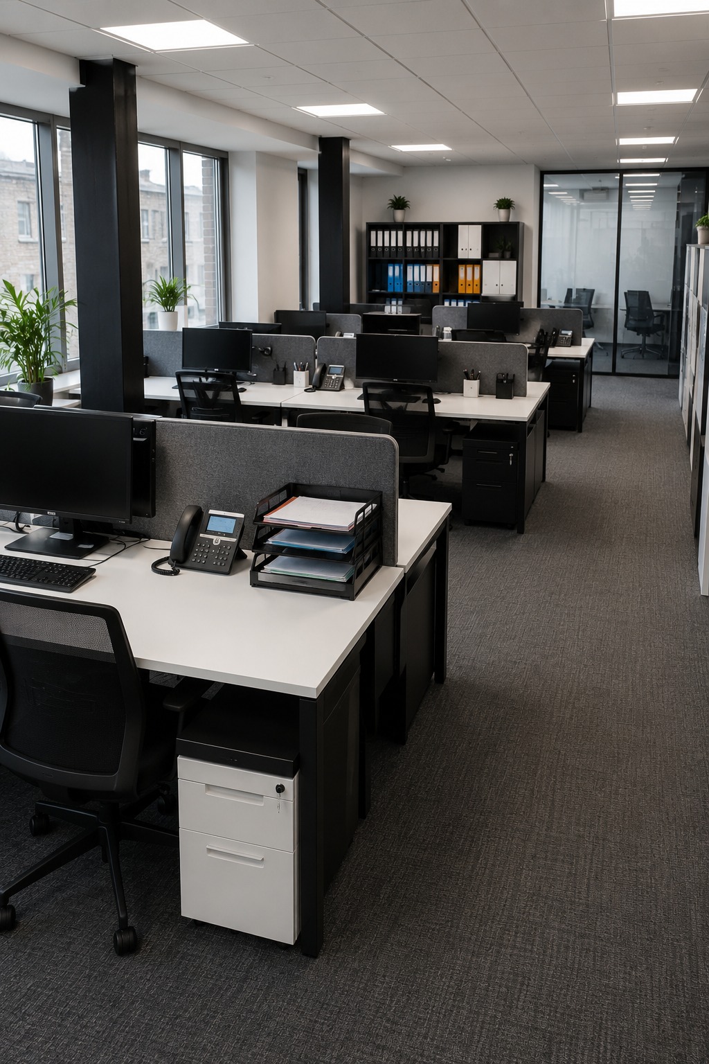 Espace professionnel réorganisé